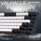 Фото - Клавиатура беспроводная GamePro Asgard Valhalla QLAB Sakura Switch Black (MK160-B-QS-PRO) | click.ua