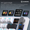 Фото - Клавіатура бездротова GamePro Asgard Valhalla QLAB Sakura Switch White With Display (MK160-W-D-QS-PRO) | click.ua