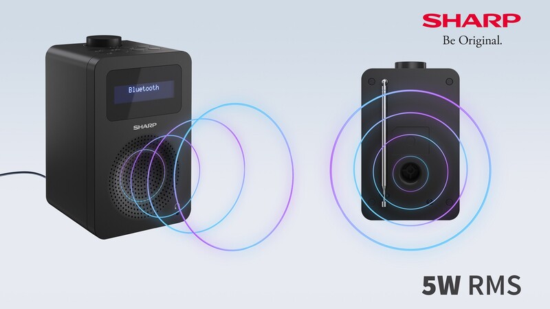 Радіоприймач Sharp DR-430 Black (DR-430(BK))