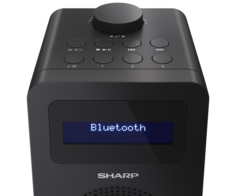Радіоприймач Sharp DR-430 Black (DR-430(BK))