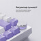 Фото - Клавіатура Ajazz AK820 Sea Salt Switch White USB-C (AK820-SS-PWB) | click.ua