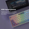 Фото - Клавіатура Ajazz AK820 Sea Salt Switch White USB-C (AK820-SS-PWB) | click.ua