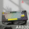 Фото - Клавіатура Ajazz AK820 Sea Salt Switch Black USB-C (AK820-SS-BGY) | click.ua