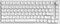 Фото - Клавіатура Ajazz AK820 Red Switch White USB-C (AK820-R-W) | click.ua
