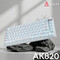Фото - Клавіатура Ajazz AK820 Red Switch White USB-C (AK820-R-W) | click.ua