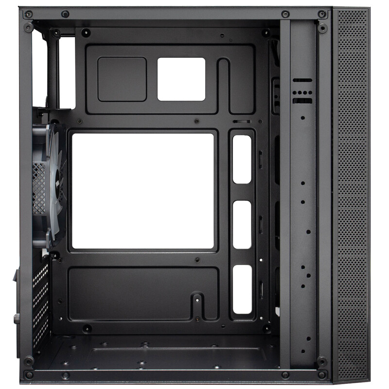 Корпус 1stPlayer X1-3F1 Black 600W