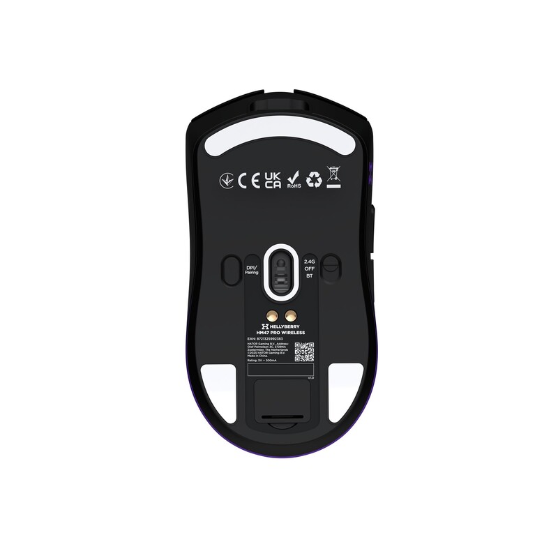 Миша бездротова Hator Hellyberry HM47 Pro Wireless Black/Violet Gradient (HM47PRO_black_violet)