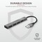 Фото - USB-хаб Trust Halyx Aluminium 4 ports (23786) | click.ua