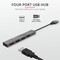 Фото - USB-хаб Trust Halyx Aluminium 4 ports (23786) | click.ua