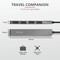 Фото - USB-хаб Trust Halyx Aluminium 4 ports (23786) | click.ua