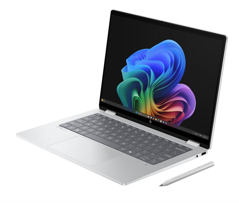 Ноутбук HP OmniBook X Flip 14-fm0013ua (C9RV5EA) Glacier Silver