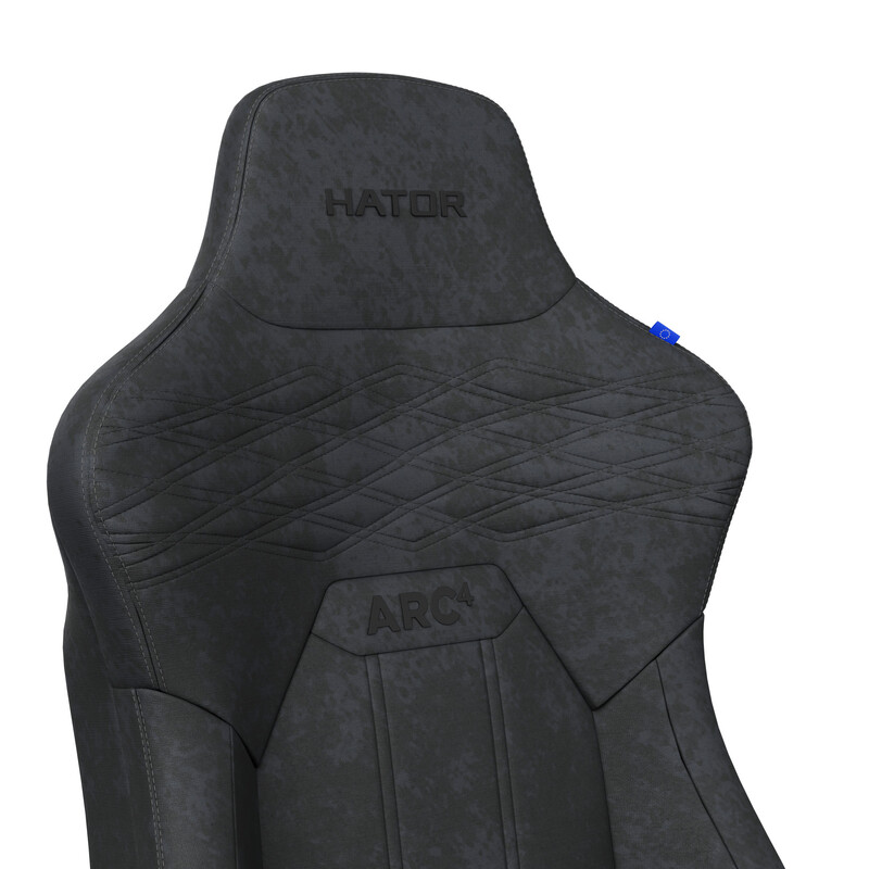 Крісло для геймерів Hator Arc 4 XXL Velour Black (HTC4440XXL)