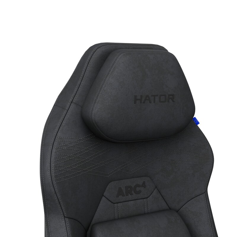 Крісло для геймерів Hator Arc 4 L Velour Black (HTC4440L)
