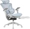 Фото - Крісло офісне OfficePro Elite OC950GLB Gray/Light Blue | click.ua
