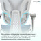 Фото - Крісло офісне OfficePro Elite OC950GLB Gray/Light Blue | click.ua