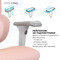 Фото - Крісло офісне OfficePro Elite OC950GLP Gray/Light Pink | click.ua