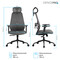 Фото - Крісло офісне OfficePro Fusion OC577G Gray | click.ua