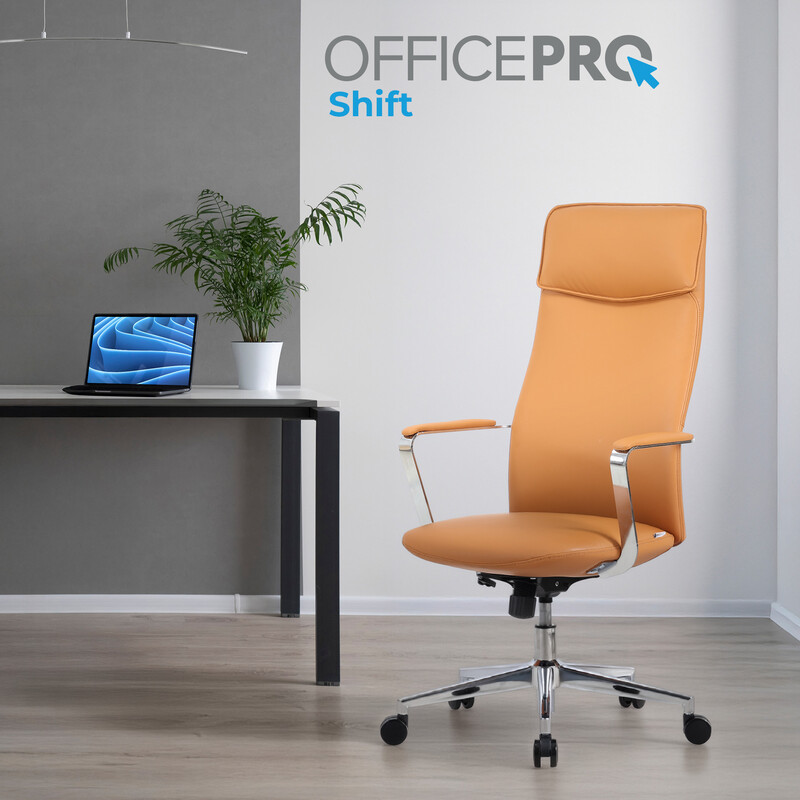 Крісло офісне OfficePro Shift OC533E Beige