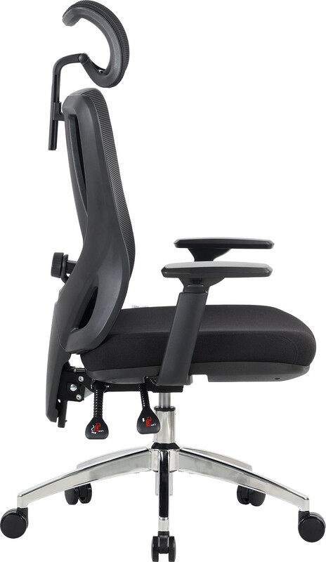 Крісло офісне OfficePro Aero OC490B Black