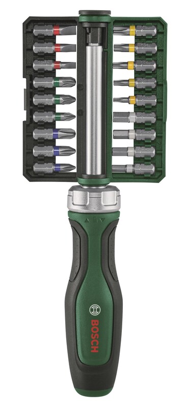 Викрутка Bosch з тріскачкою, 18 біт (1.600.A02.Z9A)