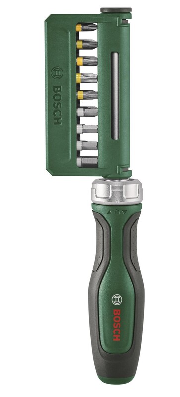 Викрутка Bosch з тріскачкою, 18 біт (1.600.A02.Z9A)
