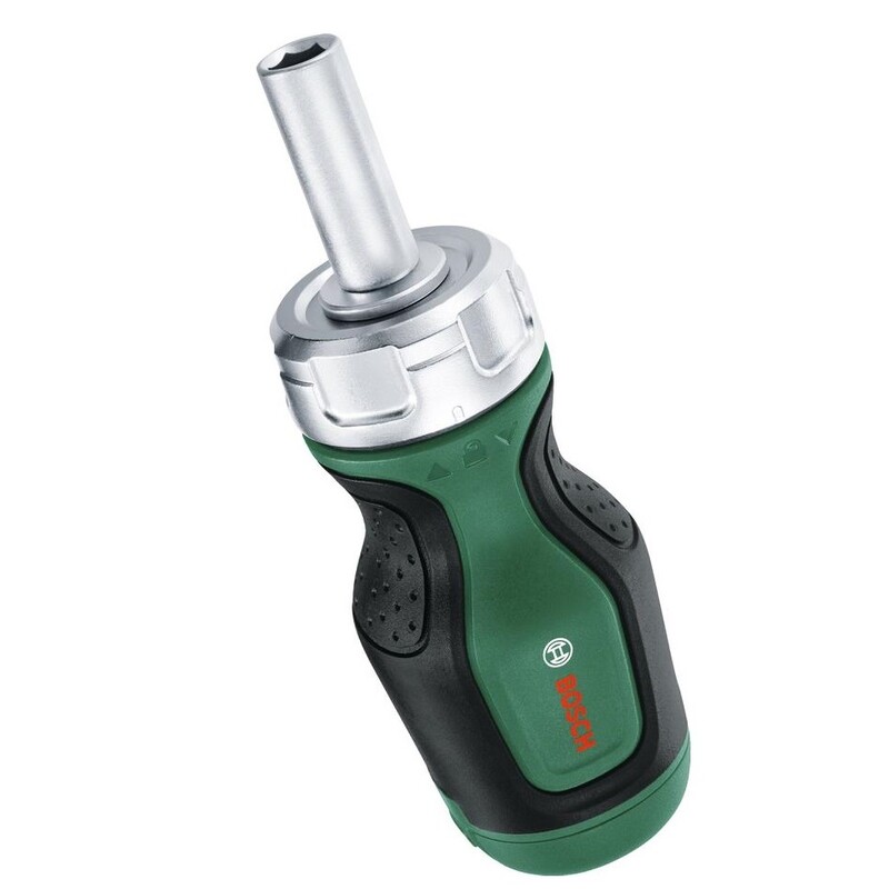 Викрутка Bosch з тріскачкою, 6 насадок PZ,PH,SL,TX,HEX, рукоятка TPR (1.600.A03.2UY)