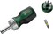 Фото - Викрутка Bosch з тріскачкою, 6 насадок PZ,PH,SL,TX,HEX, рукоятка TPR (1.600.A03.2UY) | click.ua