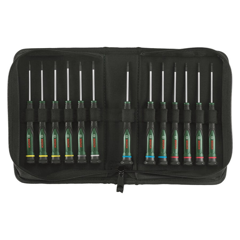 Набір викруток прецизійних Bosch SL, PH, TX, HEX, 13 шт. (1.600.A02.Z9N)