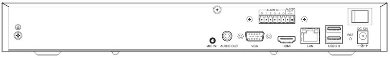 Видеорегистратор Tiandy TC-R3220 Spec: I/B/P8/K/V3.1