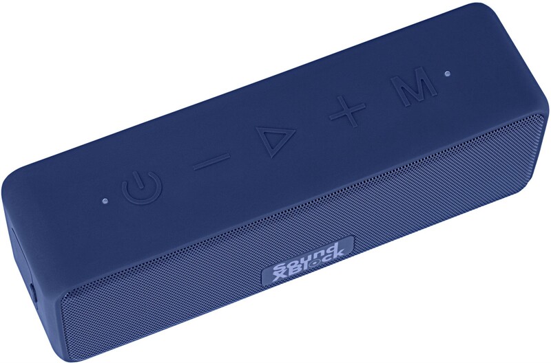 Акустическая система 2E SoundXBlock TWS MP3 Wireless Waterproof Blue (2E-BSSXBWBL)
