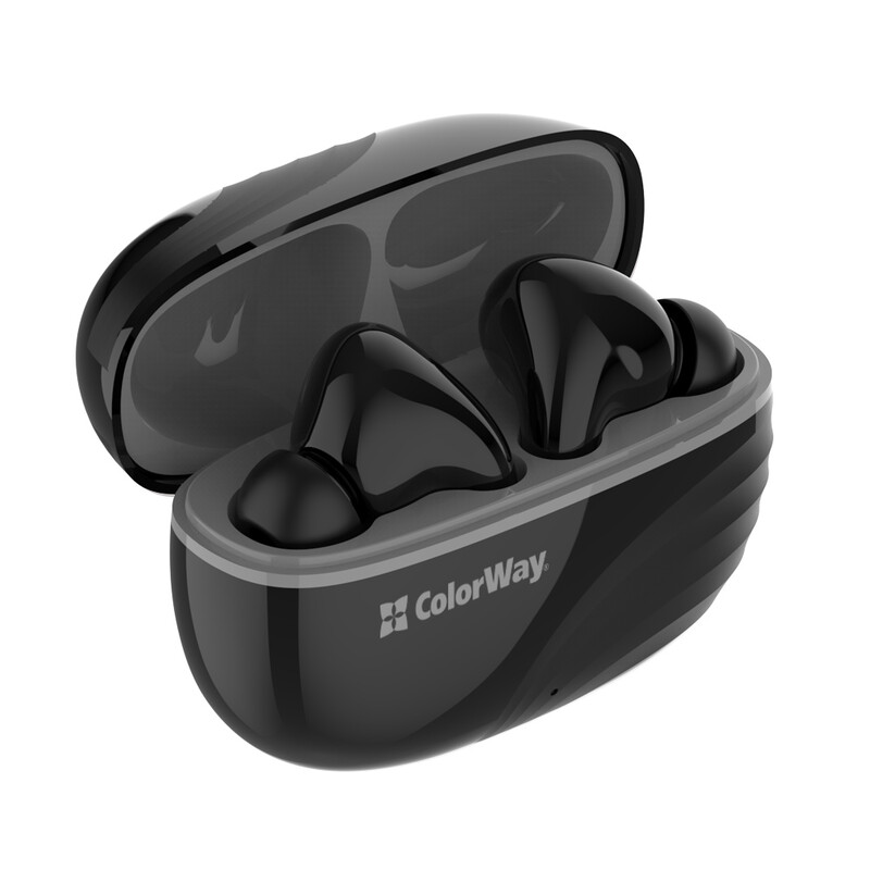Bluetooth-гарнитура СolorWay Slim TWS-5 Earbuds Black (CW-TWS5BK)