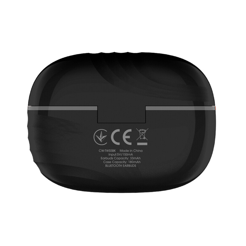 Bluetooth-гарнитура СolorWay Slim TWS-5 Earbuds Black (CW-TWS5BK)