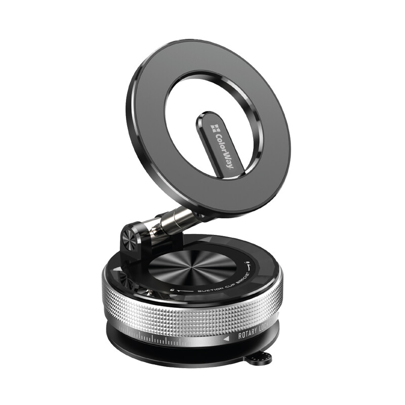 Держатель автомобильный СolorWay MagSafe 360° Black (CW-CHM21-BK)