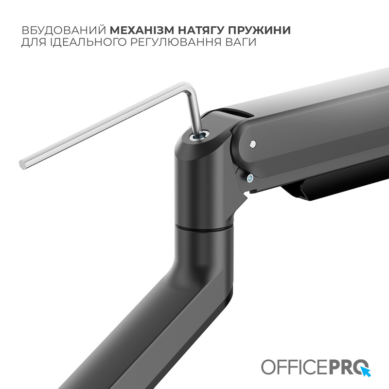Кронштейн OfficePro MA601B 17-40" Black (VESA100х100)