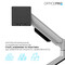 Фото - Кронштейн OfficePro MA601G 17-40" Gray (VESA100х100) | click.ua