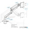 Фото - Кронштейн OfficePro MA601G 17-40" Gray (VESA100х100) | click.ua