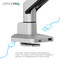 Фото - Кронштейн OfficePro MA601G 17-40" Gray (VESA100х100) | click.ua