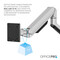 Фото - Кронштейн OfficePro MA601G 17-40" Gray (VESA100х100) | click.ua