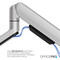Фото - Кронштейн OfficePro MA601G 17-40" Gray (VESA100х100) | click.ua