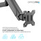 Фото - Кронштейн OfficePro MA721B 17-32" Black (VESA100х100) | click.ua