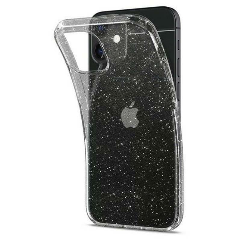 Чехол-накладка Spigen Liquid Crystal Glitter для Apple iPhone 12 Mini Crystal Quartz (ACS01741)