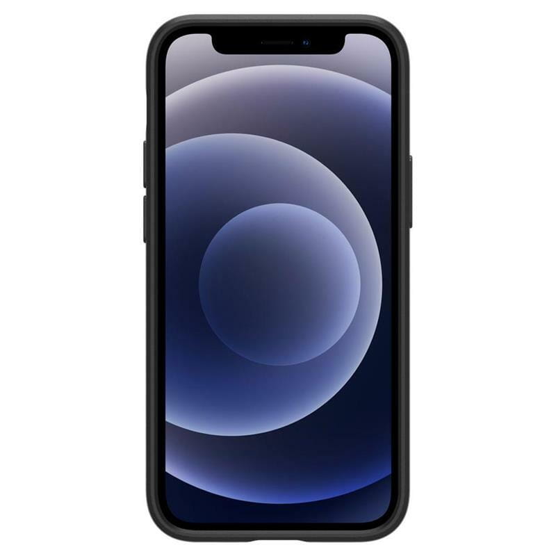 Чохол-накладка Spigen Thin Fit для Apple iPhone 12 Mini Black (ACS01739)