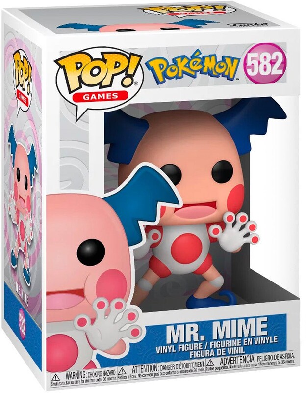 Колекційна фігурка Funko POP Games: Pokemon - Mr. Mime (5908305237457)