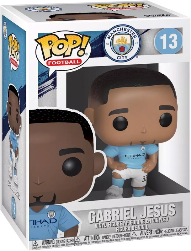 Коллекционная фигурка Funko POP Football: FC Manchester City - Gabriel Jesus (5908305238416)
