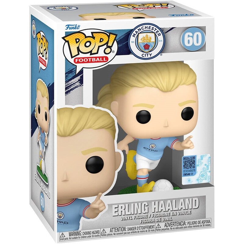 Коллекционная фигурка Funko POP Football: FC Manchester City - Erling Haaland (5908305246947)