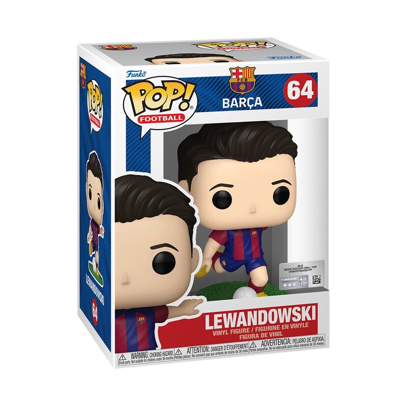 Колекційна фігурка Funko POP Football: FC Barcelona - Lewandowski (5908305247234)