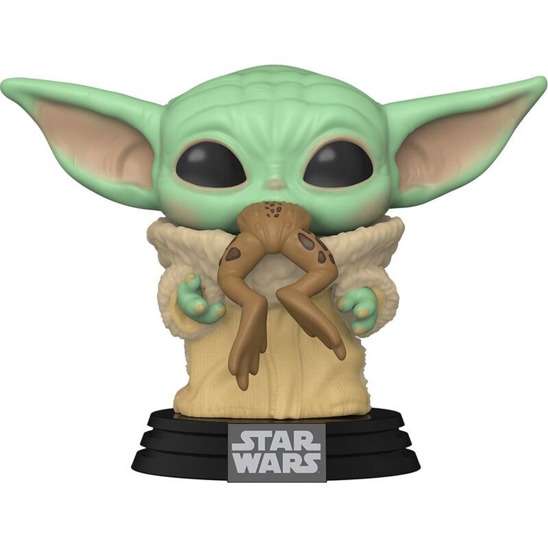 Коллекционная фигурка Funko POP Star Wars: Mandalorian - The Child w/frog (5908305247562)