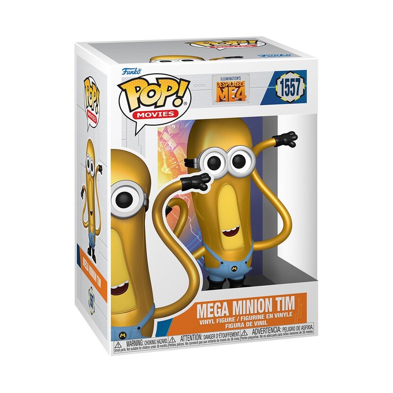 Коллекционная фигурка Funko POP Movies: Despicable Me 4 - Mega Minion Tim (5908305248385)