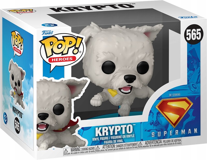 Коллекционная фигурка Funko POP DC: Superman 2025 - Krypto (5908305249955)