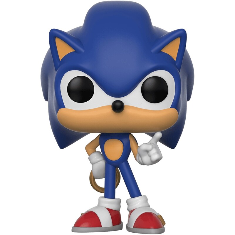 Коллекционная фигурка Funko POP Games: Sonic - Sonic w/ ring (889698201469)